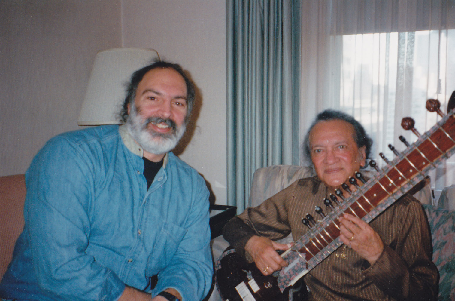 John Diliberto & Ravi Shankar, New York 1996