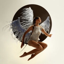 Lucinda Chua "Yian" Cover with angelwings