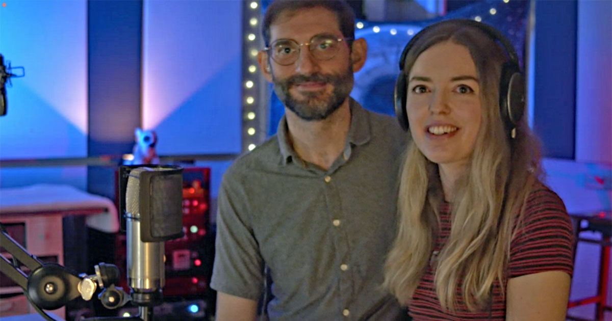 AESEAES in their studio for Echoes Interview
